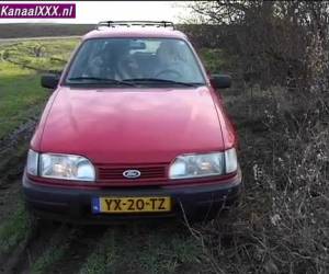 hollanda seks darbe dönüş arabada