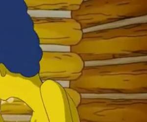 La imagen que siempre todos los salidos y viciosos quisieron ver: los Simpsons disfrutando de un polvazo apoteósico. Dibujos animados morbosos. 